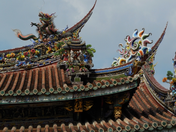 temple roof detail
